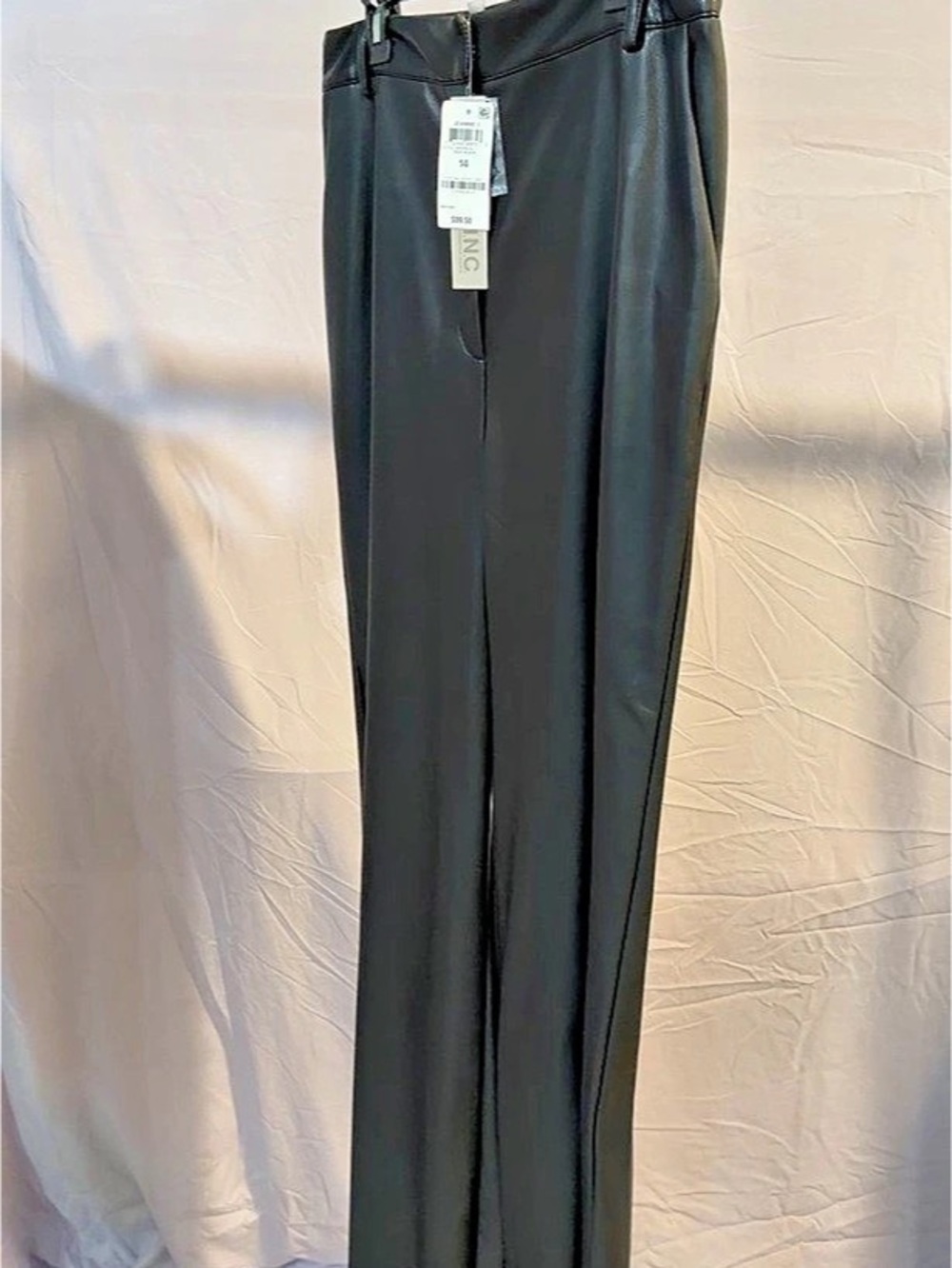 INC International Concepts Black Straight Leg Pants